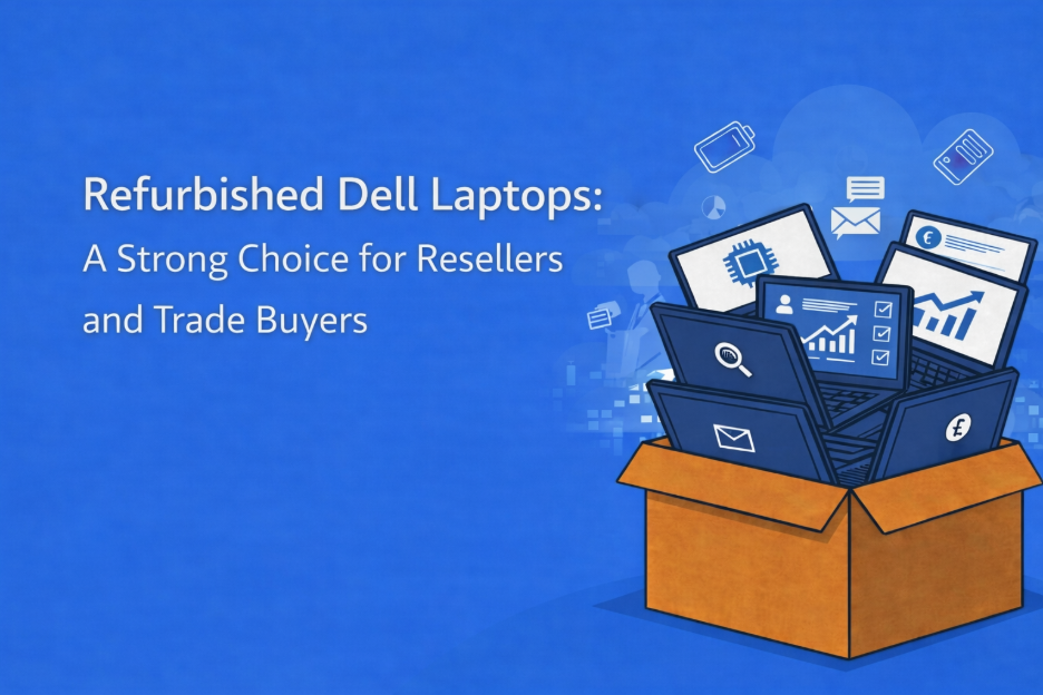 Refurbished Dell Laptops: A Strong Choice for Resellers and Trade Buyers