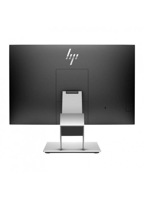 HP Eliteone 800 G4 silver all in one refurbished monitor, from the back.
