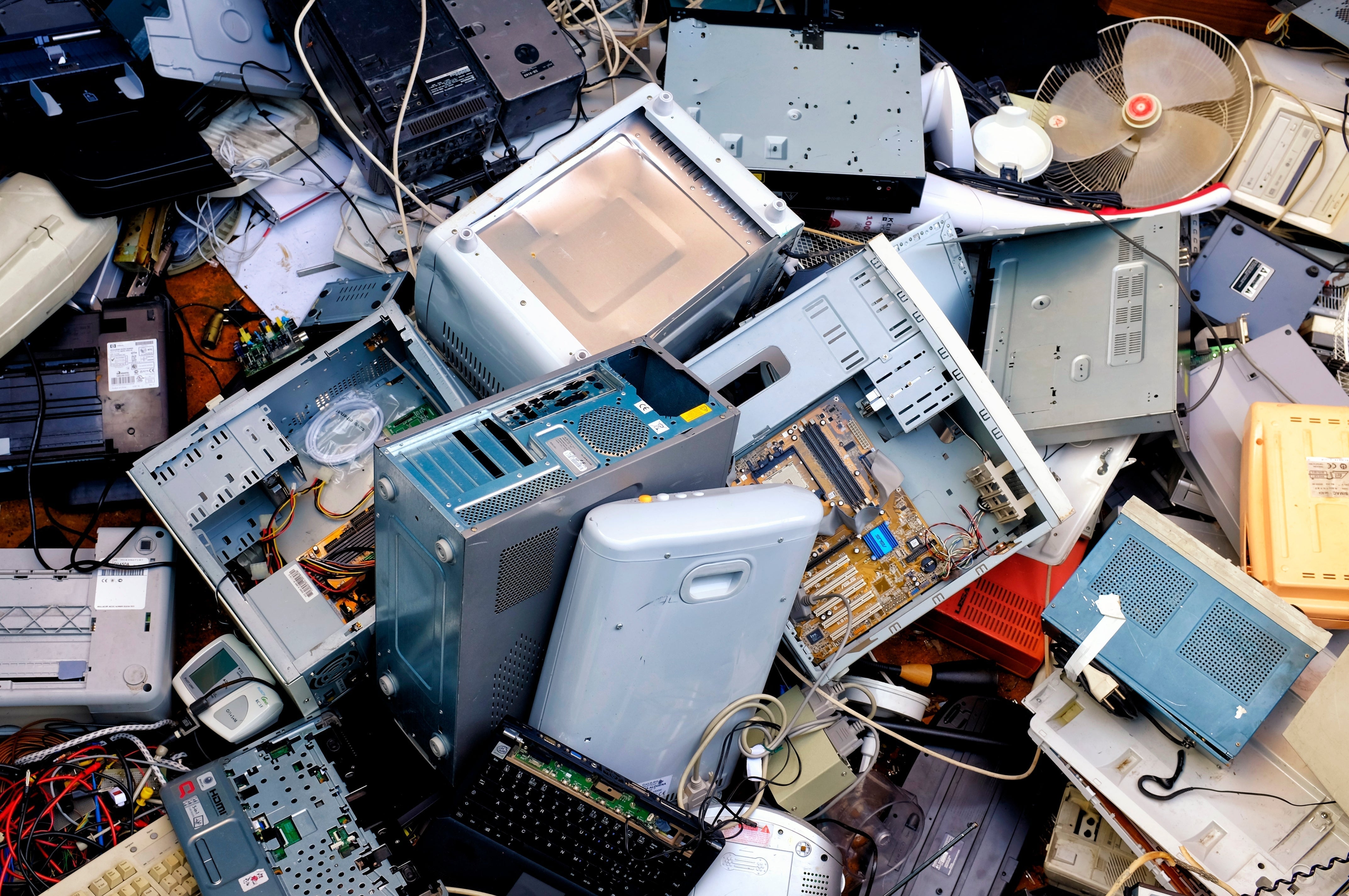 Trashed Computer The Growing Concern of Computer Waste