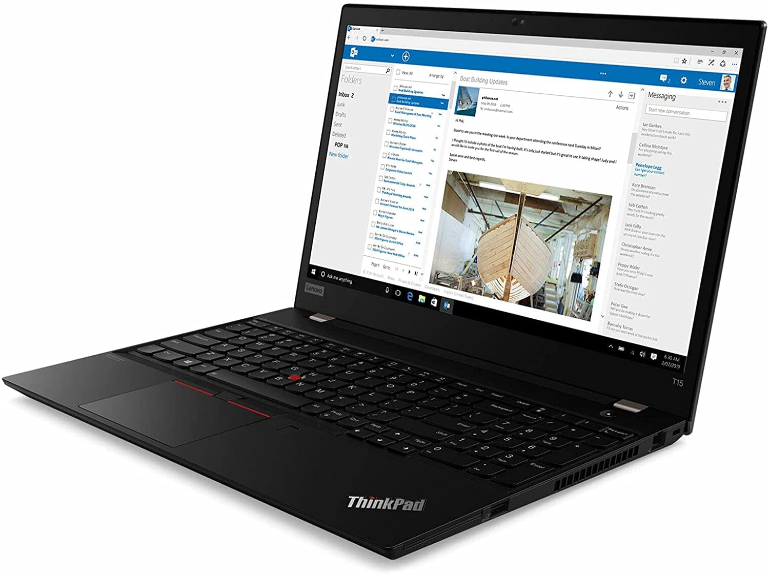 LENOVO THINKPAD T15 G2, I5 - 11TH GEN, 16GB RAM, 256GB SSD