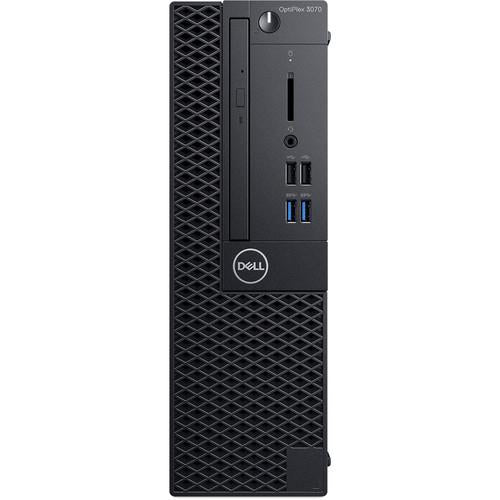 Dell OptiPlex 3070 SFF PC in black.